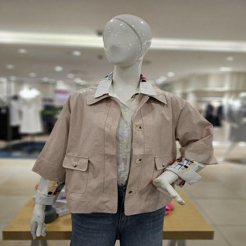 [포커스][포커스] 칠부소매 레더자켓 FS6A3JK31072 (P003767224)