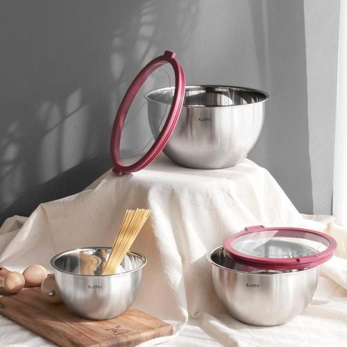 다양하게 마니에르 스텐 믹싱볼 3종