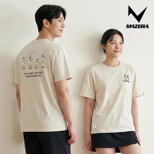 마제라 MSW-TS1624 남성 여성 티셔츠 오버핏