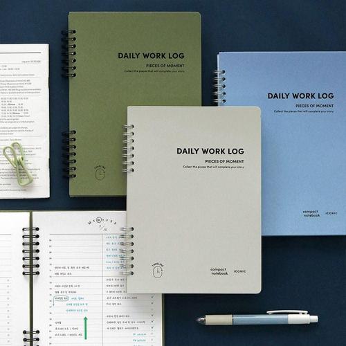 까만콩 데일리 A5 업무일지 작업 노트