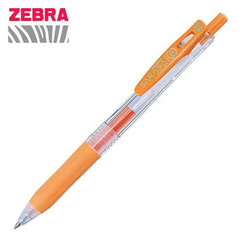 JMds 제브라 사라사 클립 중성펜 0.4 (JJS15) (오렌지) 1다스 (10개입) WFKJ4N7