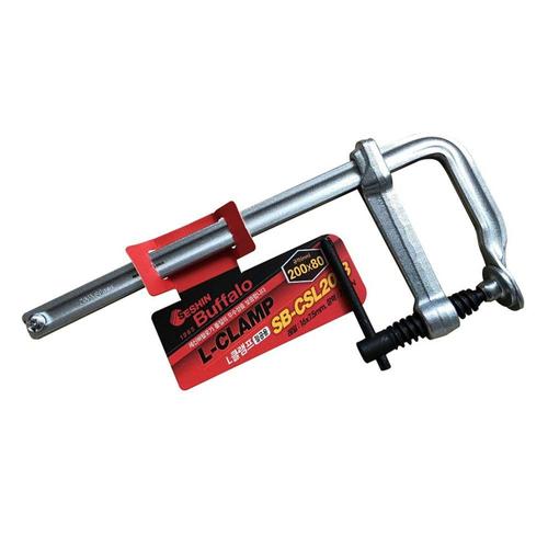 에이치플러스몰 세신 철골용 L클램프 SB-CSL20/8 200mm (WFFN3SV)