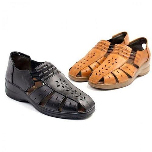 [에이치플러스몰]여성 샌들 포트 푹신한 컴 키높이 효도 통굽