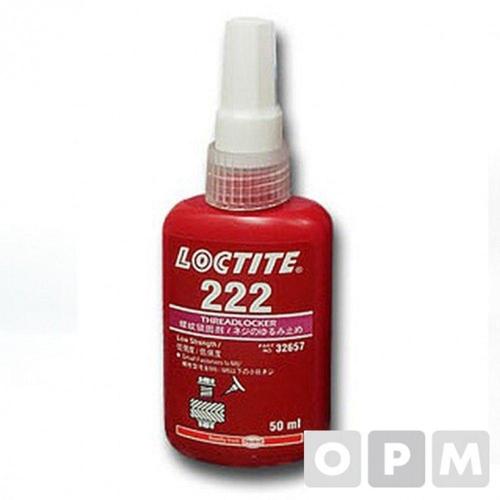 록타이트 222 스레드락 50ml WFKAUS2