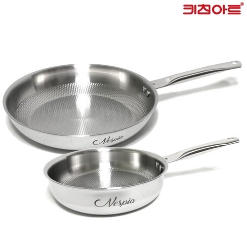 키친아트 키친아트 네스피아 통5중 엠보스텐 후라이팬2종20+28