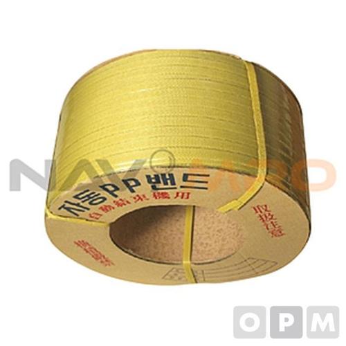 [JHL75128_51CE]자동 PP 1롤/황색(폭mmx무게kg) 15x10