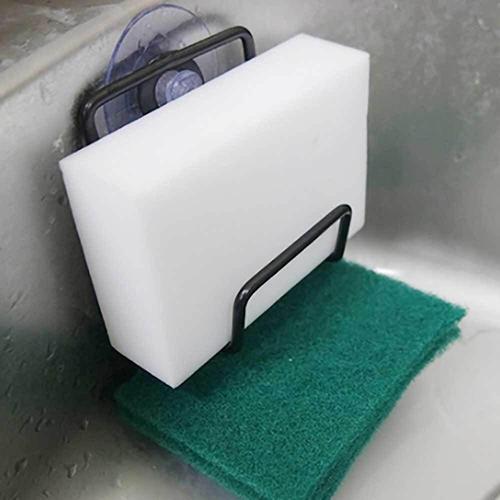 2중 검정 받침대 수세미 거치대 홀더 정리 WF6B5F3