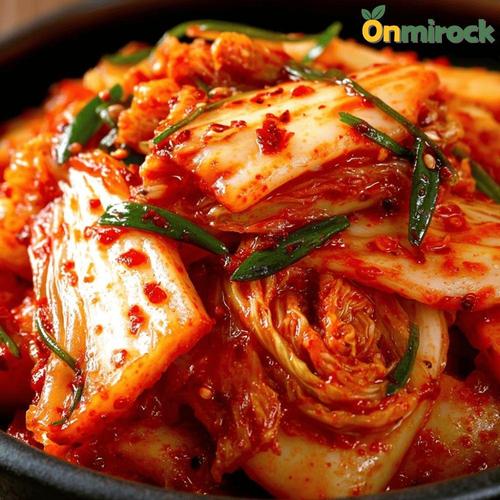 온미락 명동칼국수 알싸한 매운맛 100% 국내산 마늘 김치 명동김치 3kg