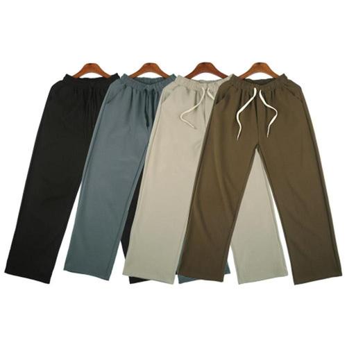 캐쥬얼 허리밴딩 배기 코디 루즈핏 신상 빅사이즈 면 WFJ4ACE