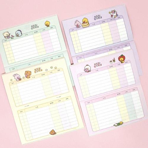 알뜰한 금전출납용돈공책 일기 어린이 16p 소비용돈 캐쉬북