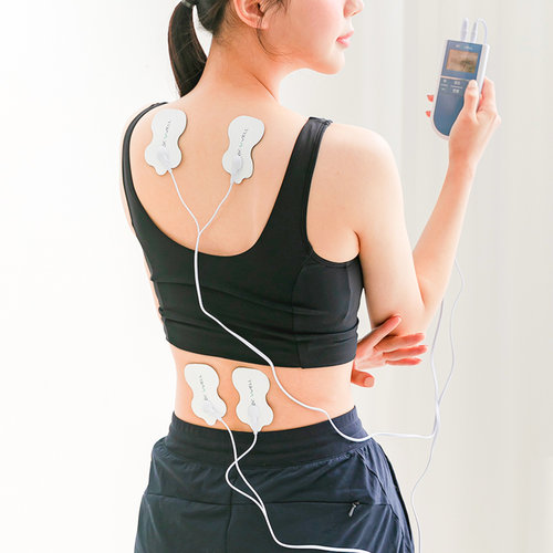 닥터웰 EMS 저주파 마사지기 자극기 가정용 4패드 목 어깨 듀얼 안마기 DR-470