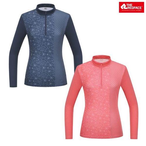 [레드페이스]여성 프린트믹스우먼짚티셔츠 REWFTSS21052