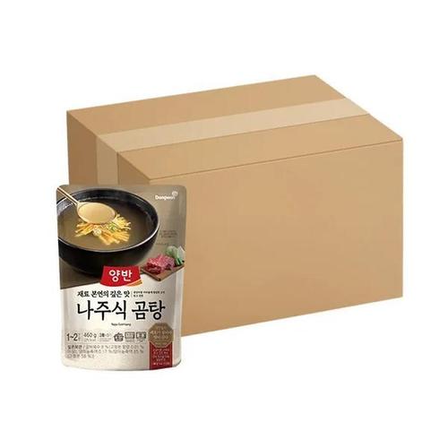 셀러허브 동원 양반 나주식 곰탕 460g x 20개입 x 5BOX