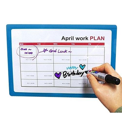 BDM 데스크용품 떼엇다붙였다 A5 포켓패드 안내판 파랑