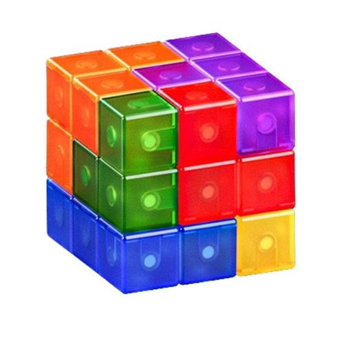 소마 매직 파스텔 큐브 자석 유닛키즈 No.3051 WFK1ELJ