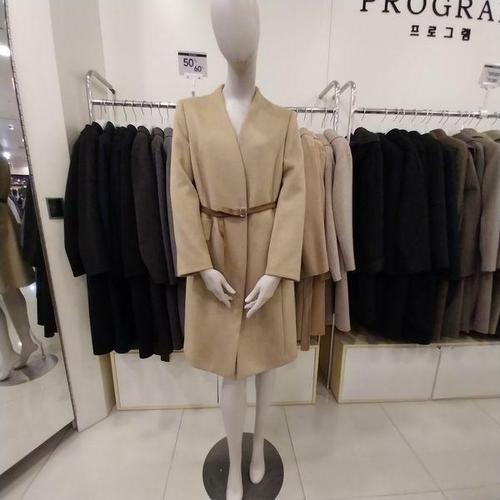 [프로그램]NC해운대점 파격할인 노카라 벨트 울 코트 P244H041