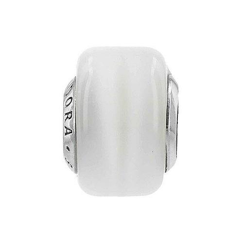 [편집샵 미스터마초][판도라] 판도라 793118C00 화이트 미니 무라노 글래스 참 팬던트 (P003382646)