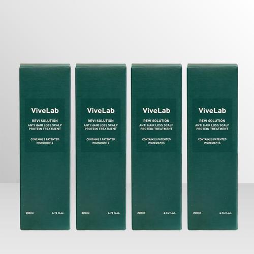 바이브랩 리바이 솔루션 안티 헤어 로스 스칼프 프로틴 트리트먼트 200ml 4
