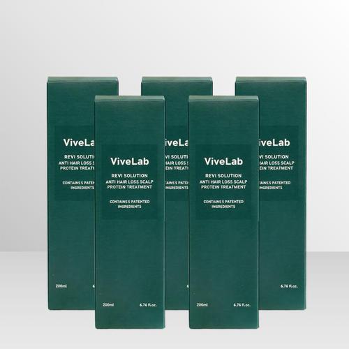 바이브랩 리바이 솔루션 안티 헤어 로스 스칼프 프로틴 트리트먼트 200ml 5