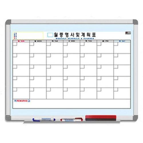 셀러허브 [QN7SU8B9_58]달력 월중행사계획표 오선지칠판 A형 60 x90