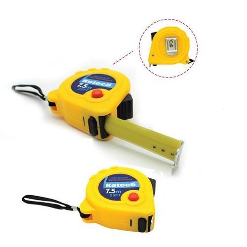 에이치플러스몰 줄자 7.5m K-9813 전문가 자동 벨트 (W8F9140)