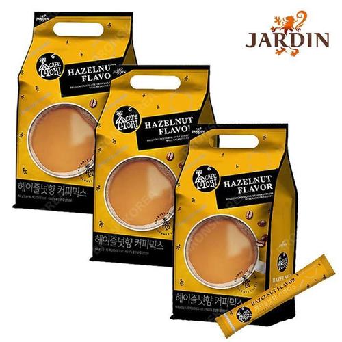 쟈뎅 까페모리 헤이즐넛 커피믹스 80T X 3개 커피믹스 스틱