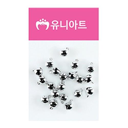 셀러허브 [BZJH865K_49]유니아트 2000 미니방울 8mm 은색 공예품