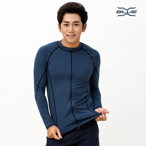 [리디아넬]XBLUE 남자 긴팔 집업 래쉬가드 N71702 남성복 스포츠 (37864098A)
