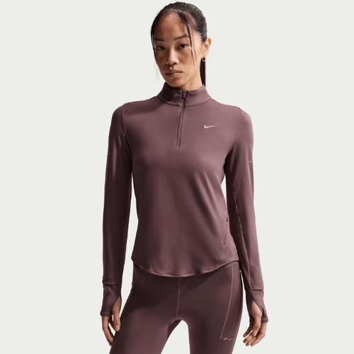 [나이키]나이키긴팔티 WQS HQ0500-502 스위프트 여성 드라이 핏 UV 쿼터집 러닝 탑