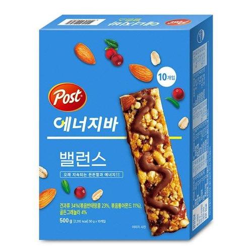 갤러리아_포스트 에너지바 밸런스 500g (10개입)