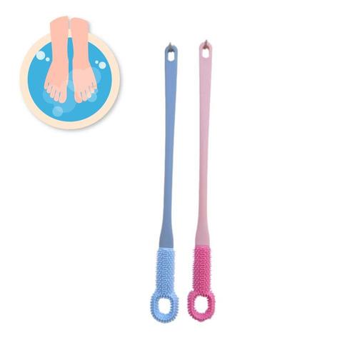 [주식회사 금수저몰]멀티 실리콘 발가락 세척 발 브러쉬 세족 마사지 솔 (WF806DB)