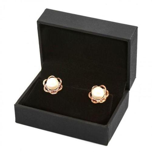 [에이치플러스몰]블랙 무지 캐주얼 귀걸이 케이스 필수템 하드 주얼리 (WFH4ZEX)