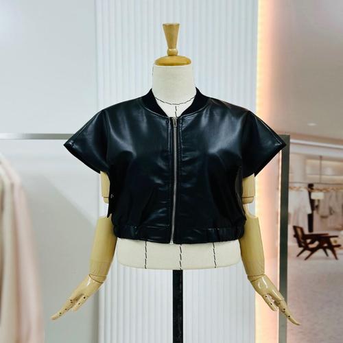 [비바앤코코넛]레더 노카라 베스트 조끼 VSD8VT32S31