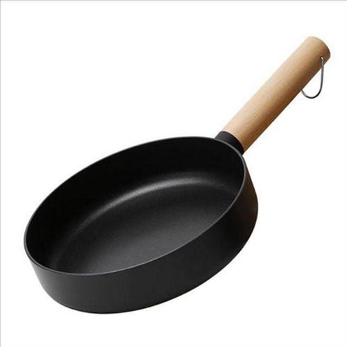 까만콩 인덕션 ih 소테팬 원목 우드 핸들소테 28cm 주방용 만능 깊은 WFLRUDO