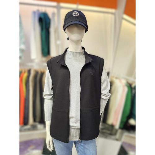 [팜스프링스]팜스프링스 세이브존01 여성 하이넥 심플 집업 베스트 SJVL254660 (41360342)