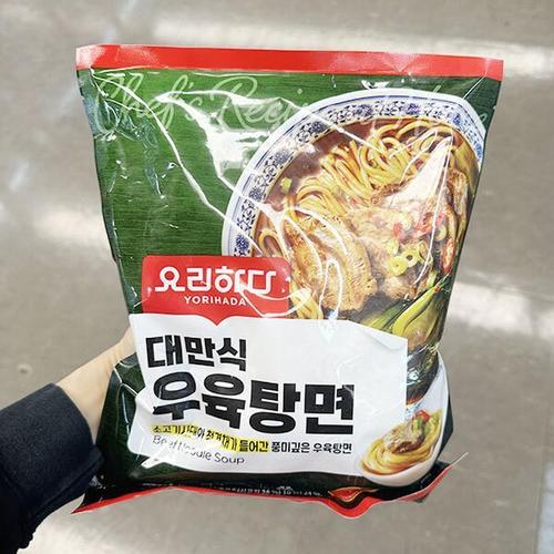 요리하다 대만식 우육탕면 500g 800166