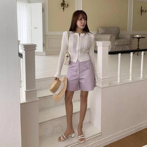 에이치플러스몰 반바지 지룽하 온나핏 와이드팬츠 팬츠 치마바지 WFKHMWJ