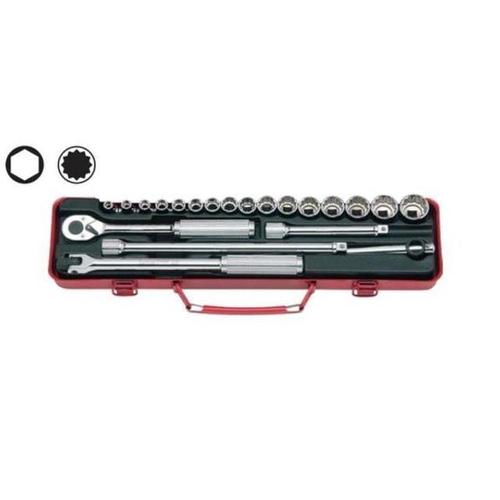 주식회사 금수저몰 36183 3/8In.ch 핸드소켓 세트 3206M(6P) 알 복스 (WE94DF2)