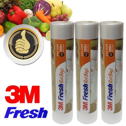 3M Fresh 롤위생백 대형 3롤 600매 (W8E089C)