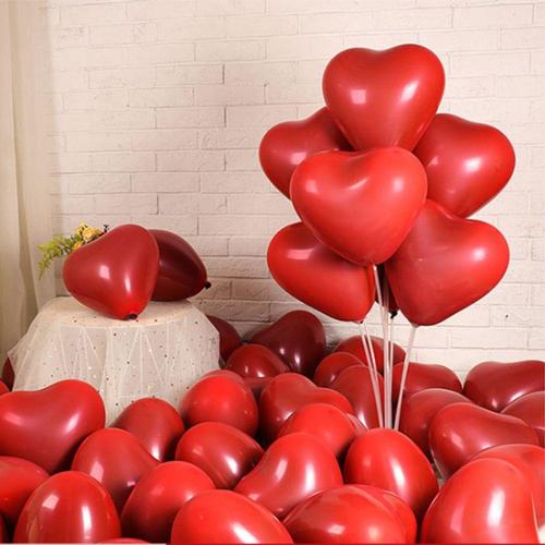 하트풍선 50개 이벤트 홈파티용 홈데코 집꾸미기 WD76389