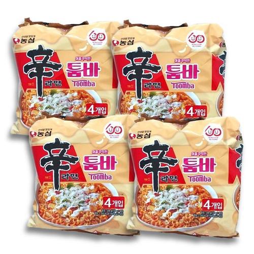 [셀러허브]신라면 툼바 137g X 봉지16개 라면 투움바