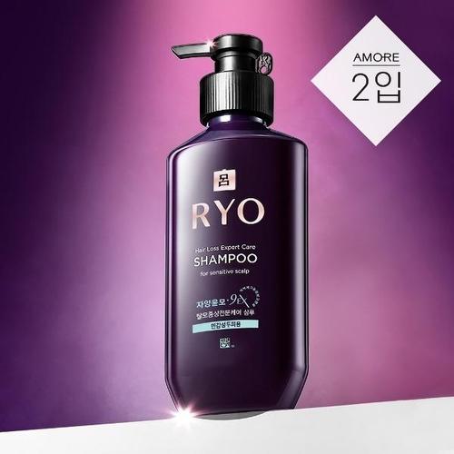 [더블유쇼핑][AP]려 자양 9EX 탈모전문케어 세정,양모 2입 (옵션)_14076176_588827