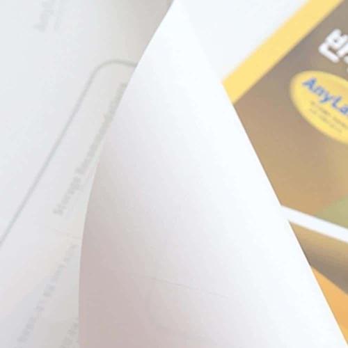 라벨 스티커 부착식 반투명 문구 용지 16칸 10매 정리