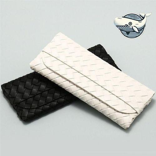 하프클럽 [에이치플러스몰]세련된 패턴 가죽 안경케이스 편리한 선글라스