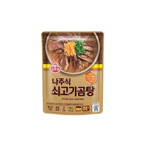 셀러허브 MZ_오뚜기 나주식 쇠고기 곰탕500g