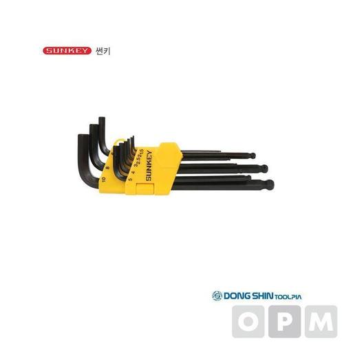 [JHL75236_51CE]세트 SBW-9BG (9PCS) 검정 1.5~10MM