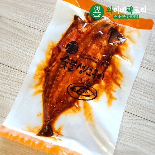 와이비팩토리 데워먹는 매콤양념고등어 230g 내외 6미 (30cm 전후)