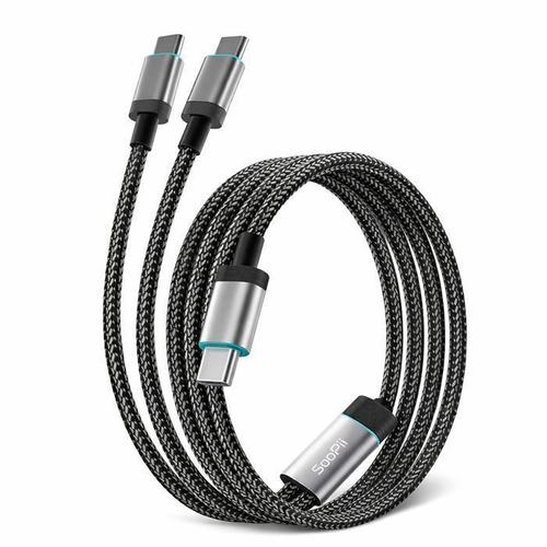 수피 PD PPS 100W 2in1 USB-C 노트북 고속충전 케이블 S94 맥북 그램 갤럭