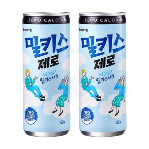 [롯데]롯데 밀키스제로 250ml x 60캔 (14595548)