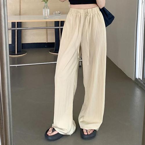 [모노위크]러닝 쿨 썸머 밴딩 와이드 와샤 트레이닝 팬츠 - 4 color